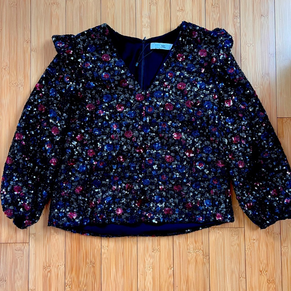 Hunter Bell Sequin Top